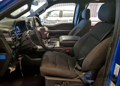 2021 Ford F150 Supercrew из США, поврежденный, VIN 1FTFW1E81MFC24927